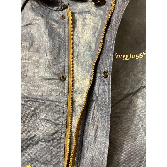 Frogg Toggs Kids Size Medium‎ Polly Wog Kids Rain Jacket Outdoors Blue NWT - Picture 6 of 8